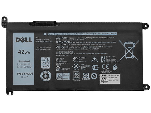 Dell P26T001 Laptop Battery