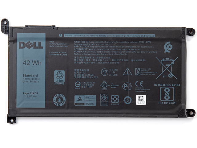Dell Chromebook 11 3100 Laptop Battery