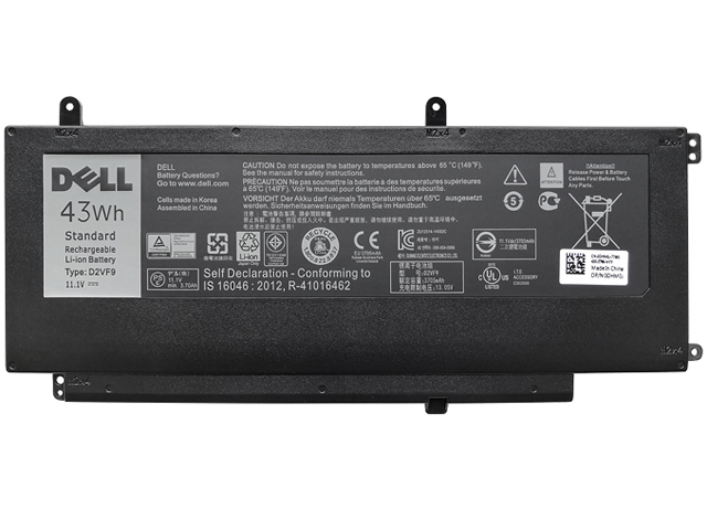 Dell D2VF9 Laptop Battery