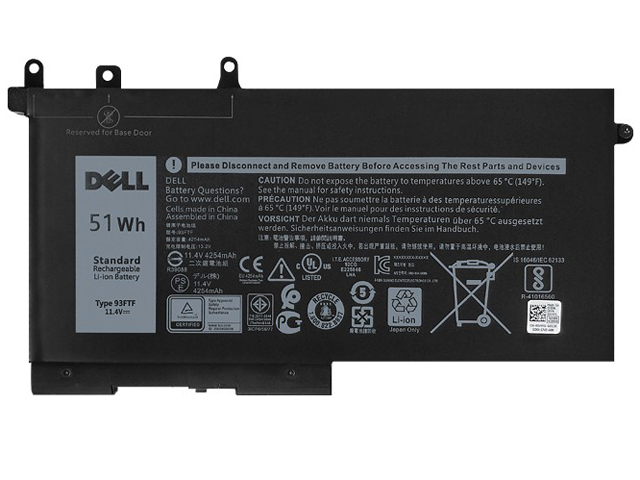 Dell 93FTF Laptop Battery