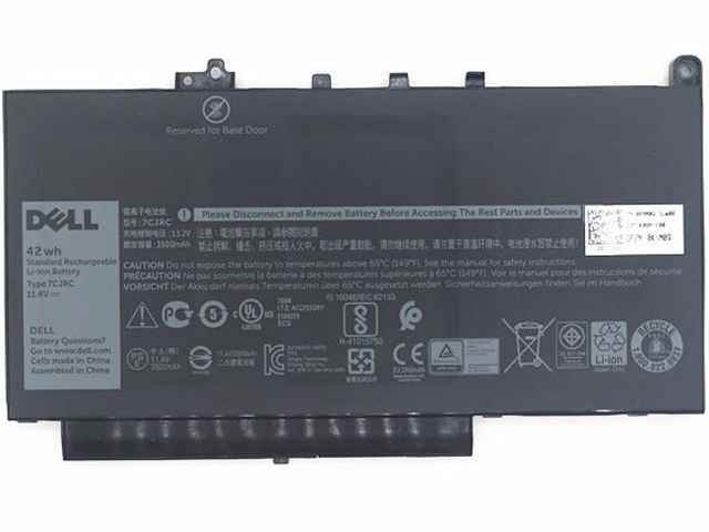 Dell 7CJRC Laptop Battery