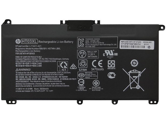 HP HSTNN-DB8S Laptop Battery