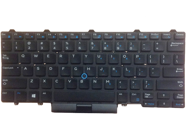 Dell Latitude 13 7350 2-in-1 Laptop Keyboard