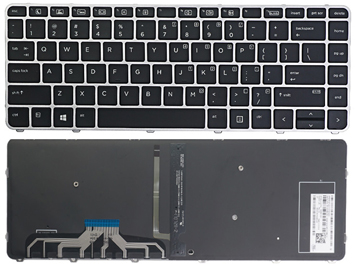 HP EliteBook Folio 1040 G3 with Backlight Laptop English US Keyboard