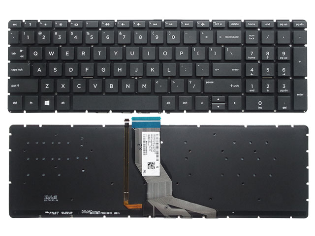 HP Pavilion x360 15-br080wm Laptop Keyboard
