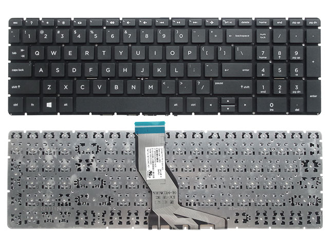 NO backlight HP Pavilion 15-cb 15-cb000 Laptop Keyboard