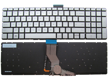 Silver HP ENVY 17-u000 with Backlight Laptop English US keyboard