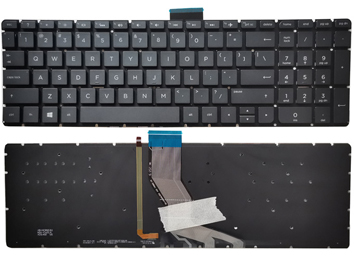 Black HP ENVY m6-aq000 m6-aq100 x360 with Backlight Laptop keyboard