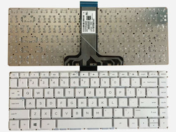 White HP Stream 14-ax000 No Frame Laptop English layout US Keyboard