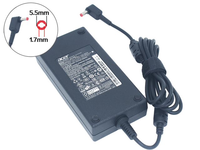 Acer 19.5V 9.23A 180W Tip:5.5*1.7mm Charger AC Adapter Power Supply