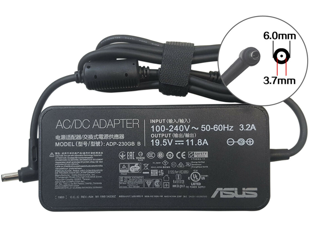 ASUS ROG Strix Scar III G531GW-AZ054T Charger AC Adapter Power Supply
