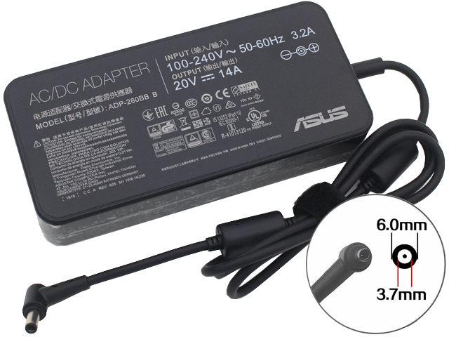 ASUS ROG G703GS-E5011T Charger AC Adapter Power Supply