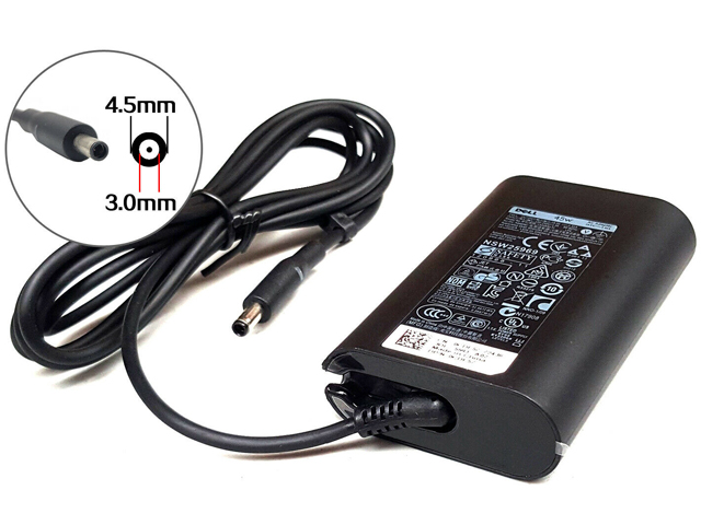 Slim Dell 19.5V 2.31A 45W Tip:4.5*3.0mm Charger AC Adapter Power Supply