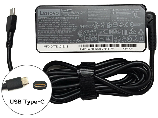 Lenovo 100e 2nd Gen 82GJ Charger AC Adapter Power Supply