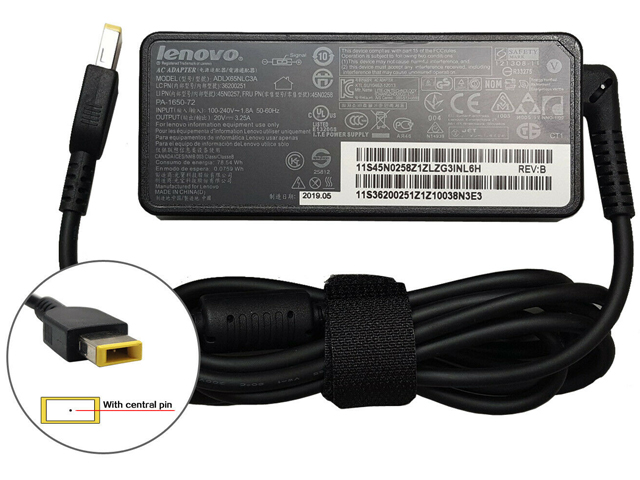 Lenovo ThinkPad T540p Charger AC Adapter Power Supply